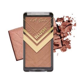 LA GIRL Just Blushing Powder Blush (Color: Just Glowing)