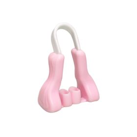 Magic Nose Shaper Clip Nose Lifting Shaper Shaping Bridge Nose Straightener Silicone Nose Slimmer No Painful Hurt Beauty Tools (Color: PINK, Num: 4 Pcs)